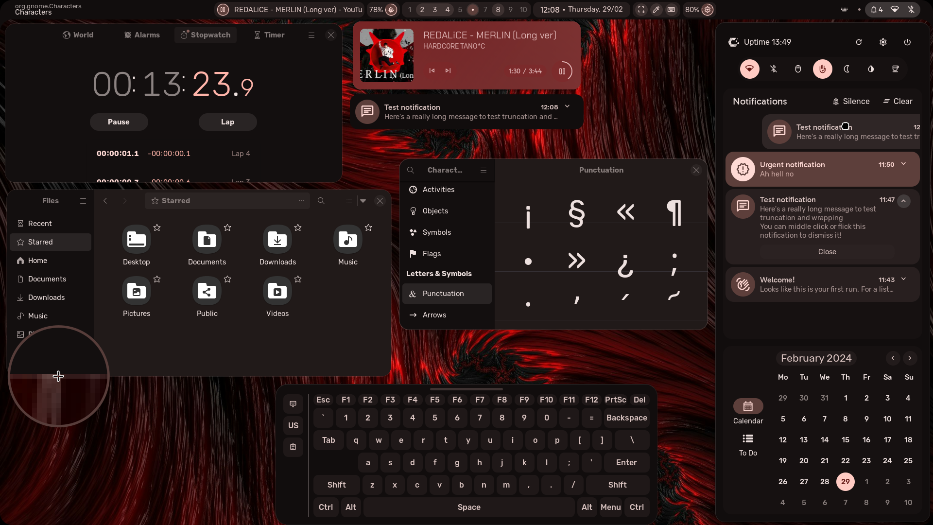 illogical_impulse, a Material Design 3-inspired rice